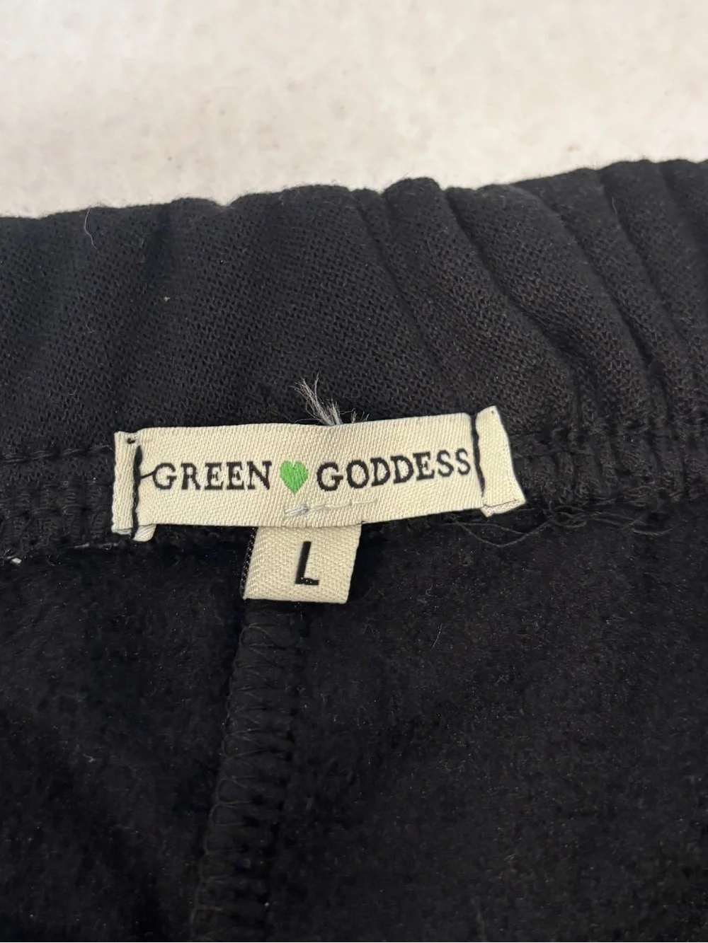 Goddess Black‎ Elastic Waist Pants